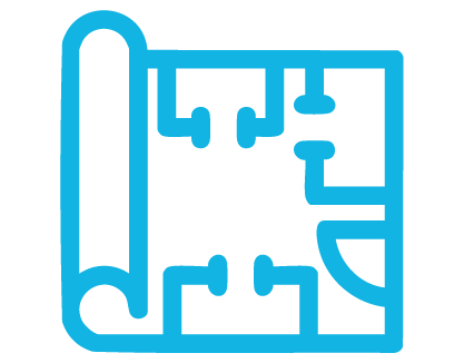 Icône graphique d’un plan représentant le « renforcement de la coordination multisectorielle de la gestion des situations d’urgence et de l’intervention en cas d’urgence pangouvernementale »